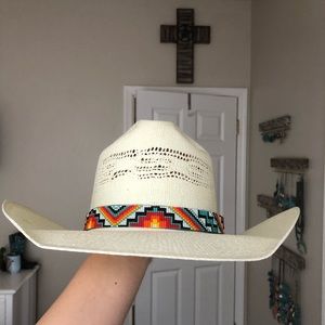 Beaded hat band